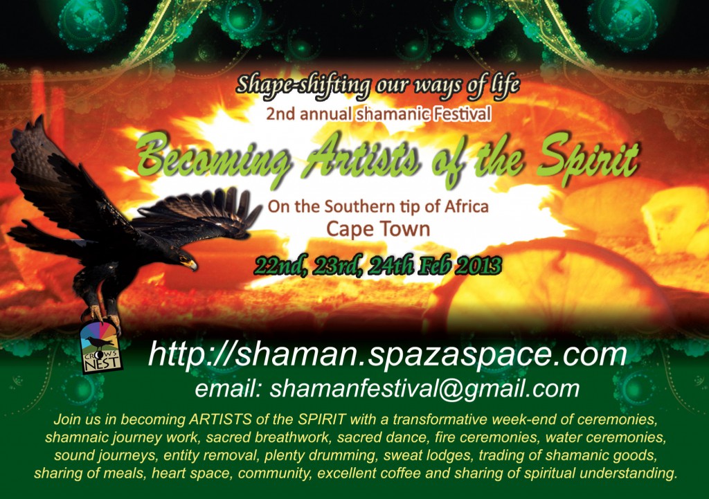 Shaman Festival Flyer